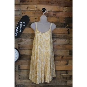 Sage the Label women's cottage boho wheat pattern dress size Medium